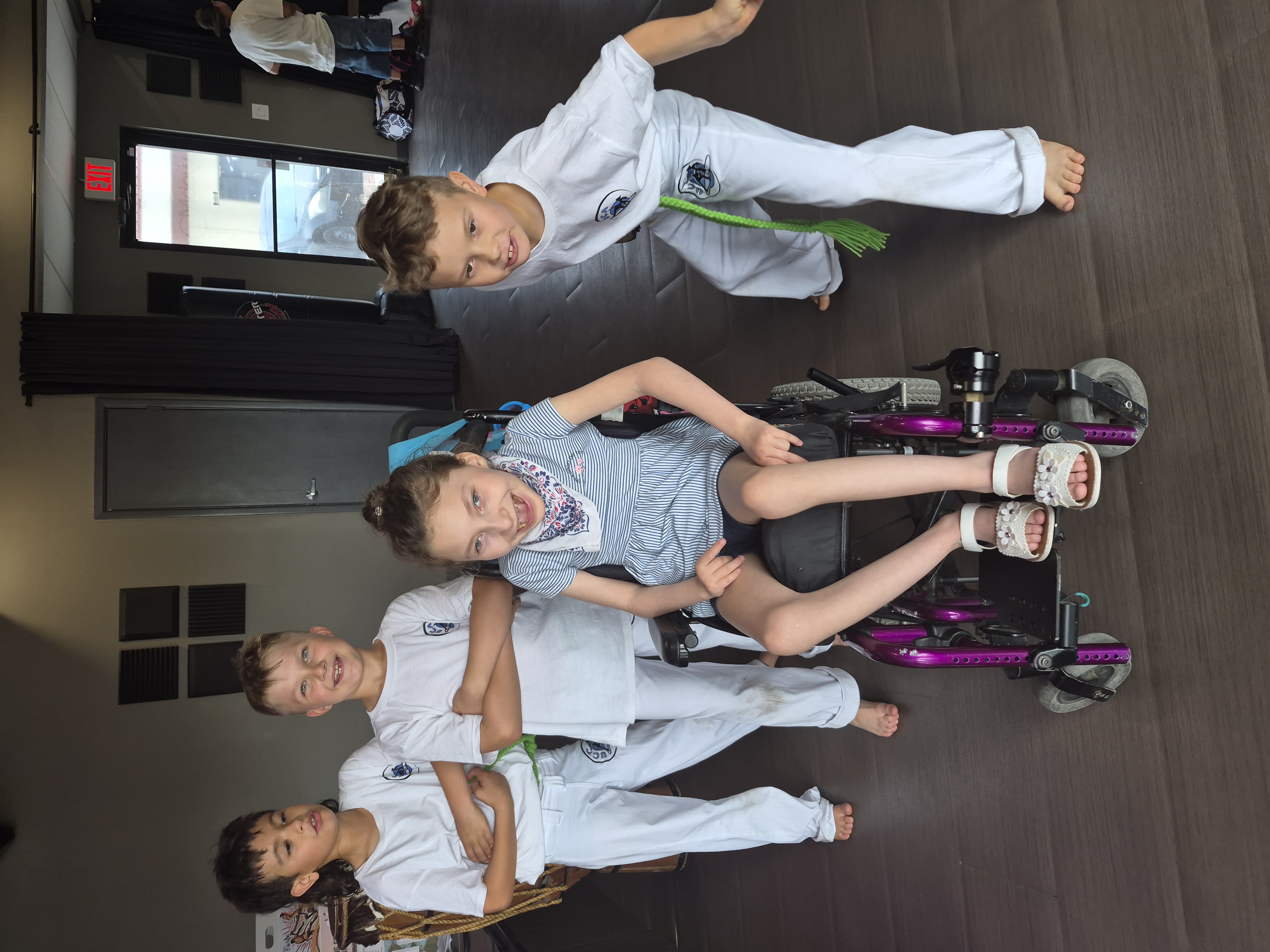 Capoeira is for everyone - inclusion and friends